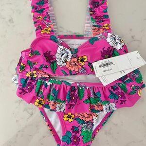 Janie and Jack Recycled Floral 2-piece Swimsuit